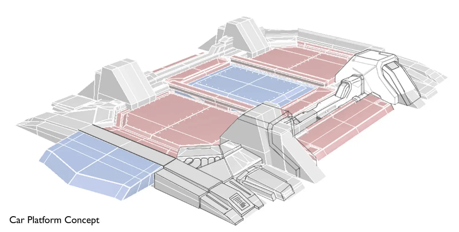 Car platform concept art