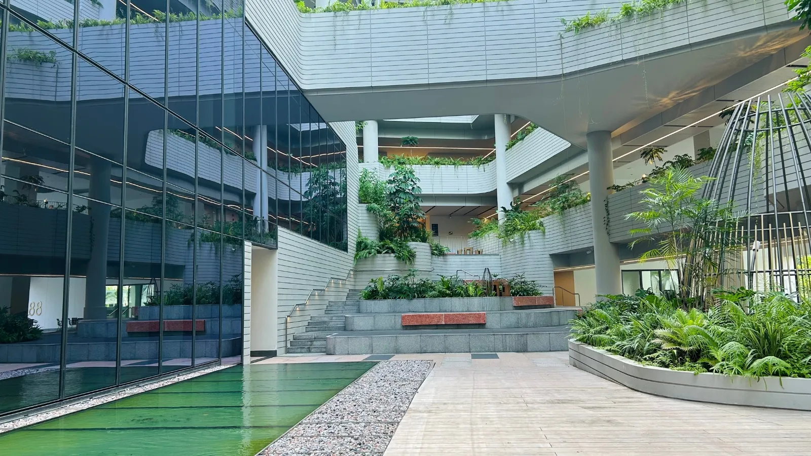 Exterior view of the SIT Punggol campus building.