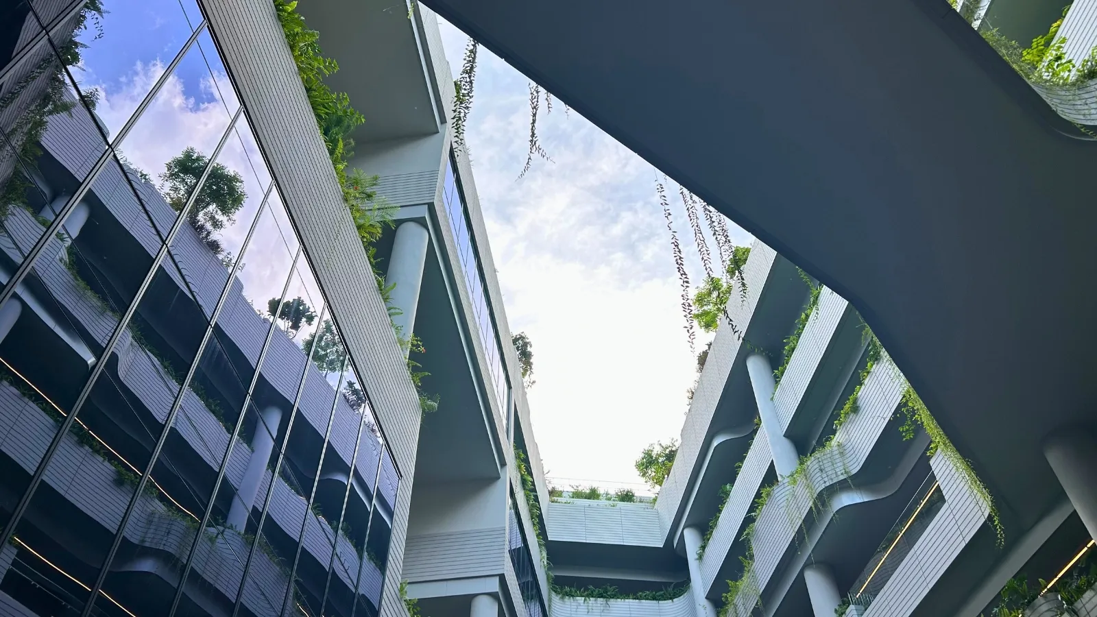 Exterior view of the SIT Punggol campus building.