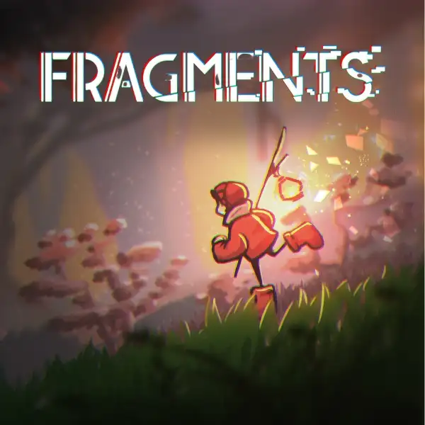 Title card for student game Fragments.