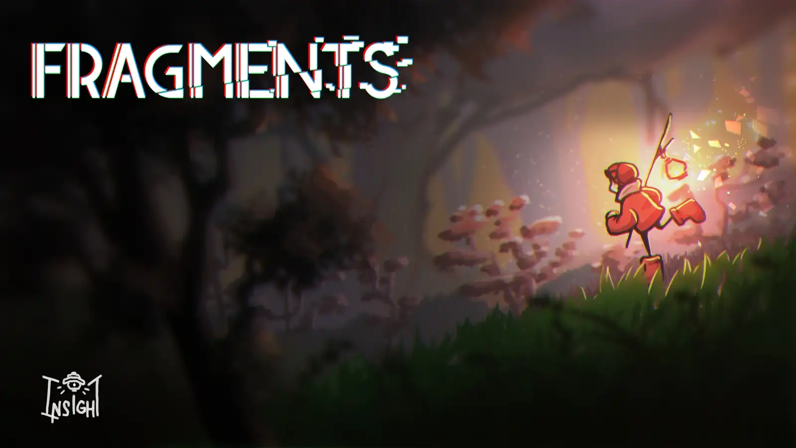 Title card for student game Fragments.